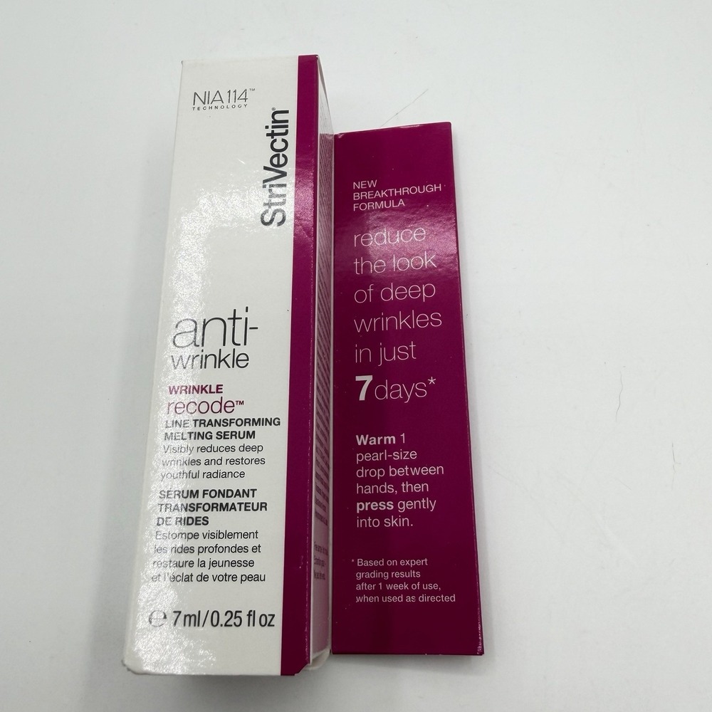 StriVectin anti-wrinkle Wrinkle Recode Line Transforming Melting Serum 0.25oz
